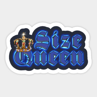 Size Queen Sticker